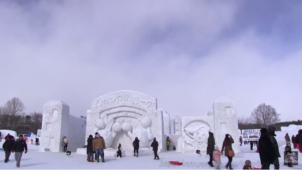 いわて雪まつり 岩手県岩手郡雫石町 は 雪のオブジェがキレイ 17 2 4 2 12 心残景色